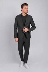 Drykorn Stoffhose Chasy Schwarz/Dunkelgrau