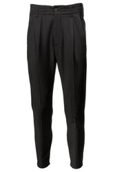 Drykorn Stoffhose Chasy Schwarz/Dunkelgrau