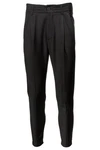 Drykorn Stoffhose Chasy Schwarz/Dunkelgrau