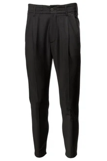 Drykorn Stoffhose Chasy Schwarz/Dunkelgrau