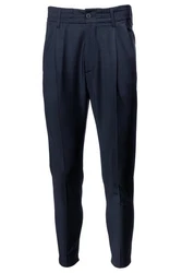 Drykorn Stoffhose Chasy Dunkelblau/Blau/Hellblau