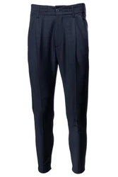 Drykorn Stoffhose Chasy Dunkelblau/Blau/Hellblau