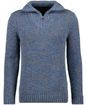 RAGMAN Pullover Grau/Hellblau/Blau/Dunkelblau