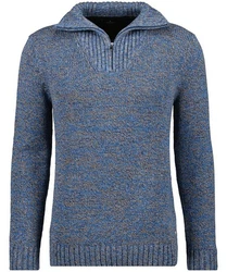 RAGMAN Pullover Grau/Hellblau/Blau/Dunkelblau