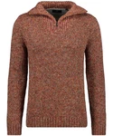 RAGMAN Pullover Orange/Rot/Braun
