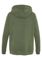 Chiemsee Kapuzensweatshirt Hoodie mit Jumper-Motiv (1) Dunkelgrün/Grün