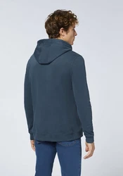 Chiemsee Kapuzensweatshirt Hoodie mit Jumper-Motiv (1) Blau/Dunkelblau/Gelb/Braun