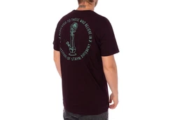 iriedaily T-Shirt Rosebong Tee Bordeaux/Dunkelrot