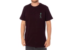 iriedaily T-Shirt Rosebong Tee Bordeaux/Dunkelrot