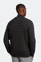 Lyle & Scott Cardigan Herren Klassisch Schwarz/Gelb/Grün/Braun