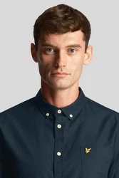 Lyle & Scott Langarmhemd mit Brusttasche 