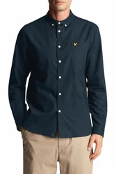 Lyle & Scott Langarmhemd mit Brusttasche 