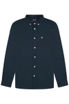 Lyle & Scott Langarmhemd mit Brusttasche 