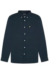 Lyle & Scott Langarmhemd mit Brusttasche 