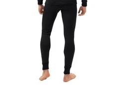 celodoro Funktionshose 2er Pack Herren Ski- und Thermounterhose Light Schwarz/Orange/Weiß