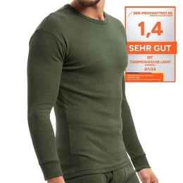 Funktionshemd Herren Ski- Thermo Unterhemd Light - Langarm Thermowsche