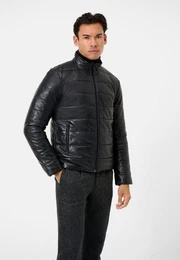 Lederjacke Jean Hochwertiges Lamm-Nappa-Leder