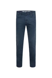 CAMP DAVID Regular-fit Jeans mit hoher Leibhöhe Dunkelblau/Hellblau/Blau