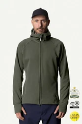 Houdini Fleecejacke Mono Air Houdi Dunkelgrün/Grün