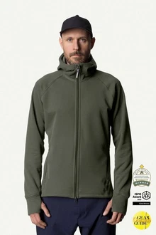 Houdini Fleecejacke Mono Air Houdi Dunkelgrün/Grün