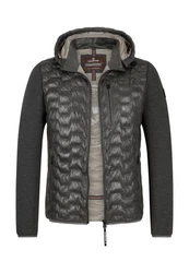Milestone Herren Hybridjacke MSDarwin Dunkelgrau/Grau/Dunkelgrün/Khaki