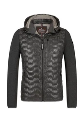 Milestone Herren Hybridjacke MSDarwin Dunkelgrau/Grau/Dunkelgrün/Khaki