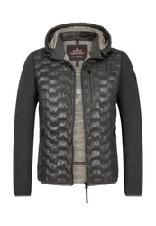 Milestone Herren Hybridjacke MSDarwin Dunkelgrau/Grau/Dunkelgrün/Khaki