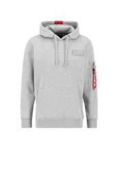 Alpha Industries Sweatshirt 'Red Stripe' Rot