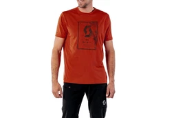 Scott T-Shirt Defined Dri T-Shirt Orange/Braun/Rot