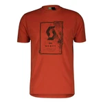 Scott T-Shirt Defined Dri T-Shirt Orange/Braun/Rot