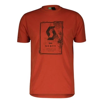 Scott T-Shirt Defined Dri T-Shirt Orange/Braun/Rot