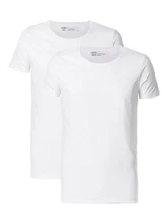 Petrol Industries T-Shirt Weiß/Creme/Dunkelblau