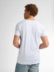 Petrol Industries T-Shirt Weiß/Creme/Dunkelblau