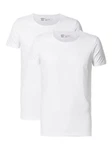 Petrol Industries T-Shirt Weiß/Creme/Dunkelblau