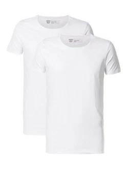 Petrol Industries T-Shirt Weiß/Creme/Dunkelblau