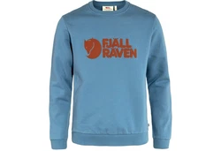 Fjällräven Logo Sweater Herren Blau/Türkis/Hellblau/Braun