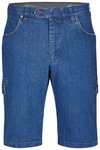 aubi Stoffhose Perfect Fit Herren Jeans Cargo Shorts Modell 616 616