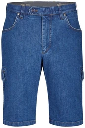 aubi: Stoffhose aubi Perfect Fit Herren Sommer Jeans Cargo Shorts Stretch aus Baumwolle High Flex Modell 616