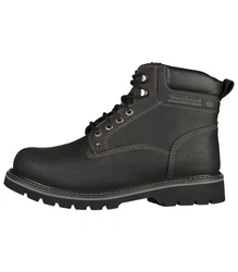 Dockers by Gerli Schnürboots Schwarz/Dunkelgrün