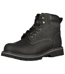 Dockers by Gerli Schnürboots Schwarz/Dunkelgrün