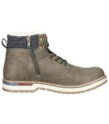 Dockers by Gerli Herren Schnürboots Dunkelgrün/Khaki/Braun