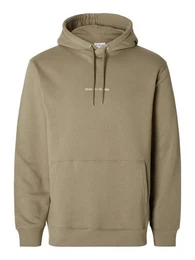 Hoodie SLHHANKIE LOGO aus Baumwollmix