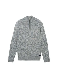 TOM TAILOR Strickpullover KNITTED TROYER 