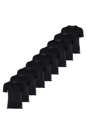 adidas Performance Poloshirt Crew Neck Shirt Schwarz/Dunkelblau