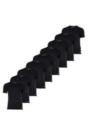 adidas Performance Poloshirt Crew Neck Shirt Schwarz/Dunkelblau