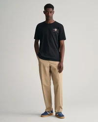 GANT T-Shirt REG ARCHIVE SHIELD EMB Schwarz