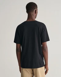 GANT T-Shirt REG ARCHIVE SHIELD EMB Schwarz