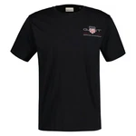 GANT T-Shirt REG ARCHIVE SHIELD EMB Schwarz/Dunkelblau/Blau