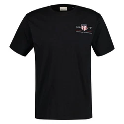 GANT T-Shirt REG ARCHIVE SHIELD EMB Schwarz