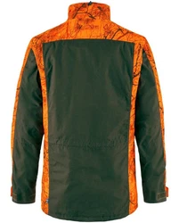 Fjällräven Outdoorjacke Brenner Pro Drückjagd & Treibjagd Dunkelgrün/Grün/Orange